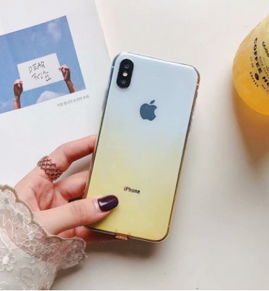 Gradient Color Apple Phone Case