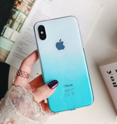 Gradient Color Apple Phone Case
