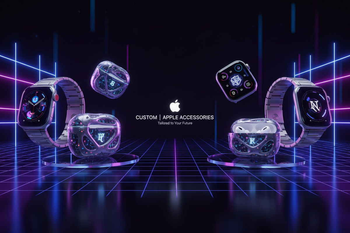 Futuristic product showcase